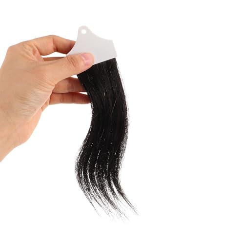 Muestras de cabello natural TEHAUX de 3 niveles naturales para estilistas 4