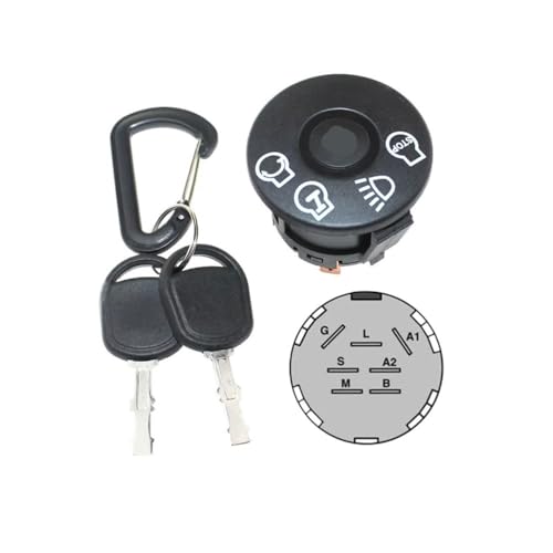Llave de encendido para solucionar problemas de arranque en tractor AR 936052 2
