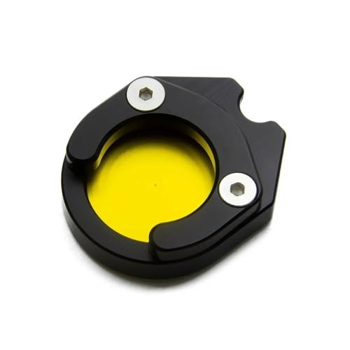 足サポートブラケット に適合するヤマハ NMAX155 AEROX155 XMAX300 125 250 2017 2018 2019 NMAX 155 用 キックスタンドプレートパッド(金)