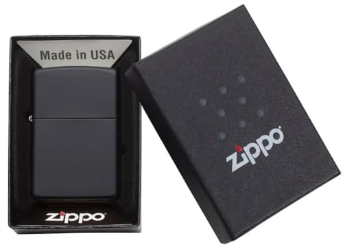 Encendedor Zippo Clásico Personalizado Negro Mate miniatura 5