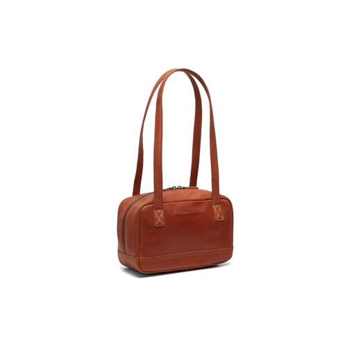 Sac à épaule Fenno en cuir cognac par The Chesterfield Brand