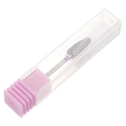 OSALADI Broca para Uñas Acrílicas y Cutículas Diseño Resistente de Tungsteno, Adecuada para Taladro de Clavos en Manicura y Pedicura en Salones y Uso Personal