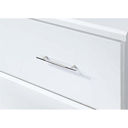 Storkcraft Brookside 3 Drawer Dresser (White) – Baby and Kids Bedroom Organizer, Nursery Chest, Storage Dresser With Drawers, Universal Design