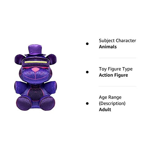 Herazi Fnaf 20Cm Violet Vr Freddy Plushie And Keychain (Limited Edition) In Stock Us, Security Breach Freddy Plush Toy Soft #TOP3