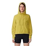 Mountain Hardwear Women's Sunshadow Full Zip, Bright Olive, Medium