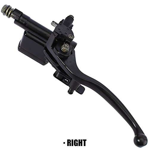 Qazaky 7/8 Inch Right Handlebar Hydraulic Brake Master Cylinder Lever For Atv Quad Moped Pit Dirt Bike Kids Motorcycle 50Cc 70Cc 90Cc 110Cc 125Cc 150C 200Cc 250Cc Gy6 22Mm Taotao Kazuma Sunl Roketa #TOP5
