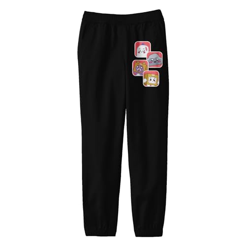 Bioworld LankyBox Characters Youth Black Jogger Pants