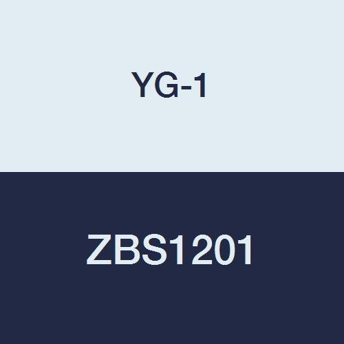 YG-1 ZBS1201 Steel i-Xmill End Mill Ball Holder, Straight Neck Type, 90 mm Length Below Shank, 12.0 mm