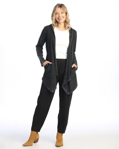 Jess & Jane Women's Cascading Thermal Cardigan - M1203