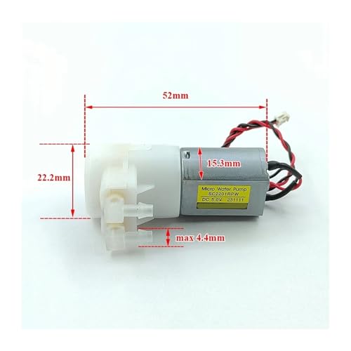 Pompe à eau pour robot nettoyeur de sol et mini pompe péristaltique - 6