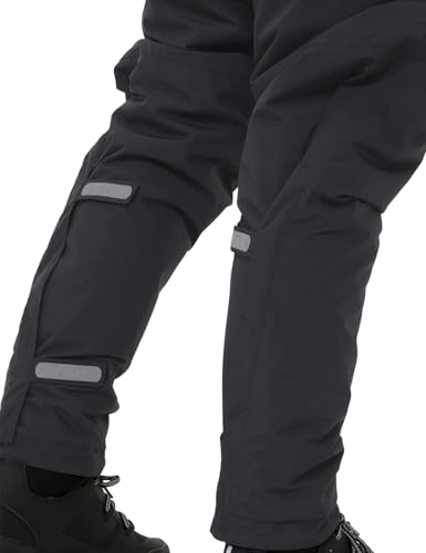 VAUDE Escape Bike Warm Pants für Damen – wasserdichte Regenhose fürs Fahrrad mit 60g/m2 Wattierung, Regenhose für Damen mit Knievorformung, wasserdicht & Winddicht – Ideal für Radtouren