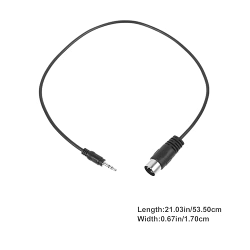 Cable adaptador estéreo Jack 3.5mm para audio miniatura 7