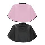Pack De 2 Capes De Coiffure, Tabliers De Maquillage Et De Coiffure, Tabliers Antifouling, Capes De Maquillage, Bavoirs Courts Pour Maquilleurs