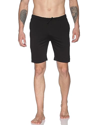 Image of Dollar Cotton Rich Fabric Solid Men's Shorts | Contrast Piping | One Side Zipper Pocket with Embossed Branding | Self Waistband with Drawcord | Wide Array of Attractive Colours
