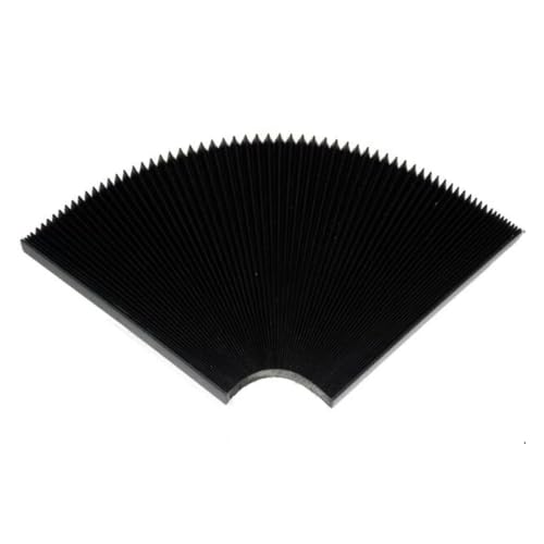 Fuelle del carril telescópico acanalada de 170x15x1500mm para protección 5