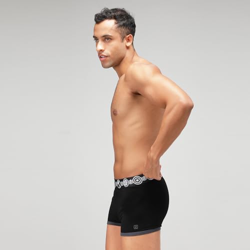 Image of Zoiro Men's Marvel Character Cotton Trunk Combo Pack |Colour's May Vary