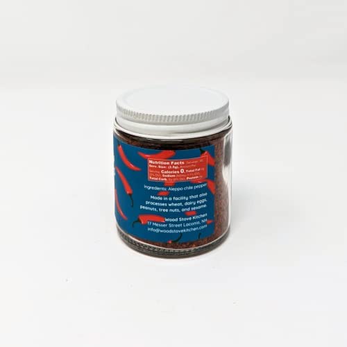 Miniatura 2 de Wood Stove Kitchen - Mezcla de chiles de Alepo sirios ahumados para cocinar - Condimento saborizado con especias y hierbas para carne, mariscos,