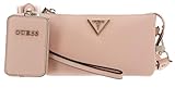 GUESS Latona Mini Tri Compartment Top Zip Light Peach