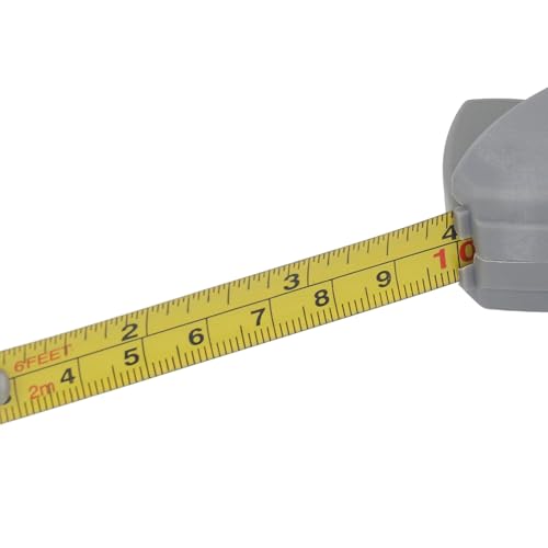 Cinta Métrica Giratoria Retráctil 6ft con Dual Escala miniatura 2