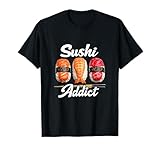 Adicto al Sushi - Auténtico Amante de los Nigiri para la Cocina Japonesa Camiseta
