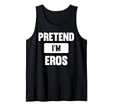 Mens Pretend I'm Eros Funny Halloween Costume Greek God Party Tank Top