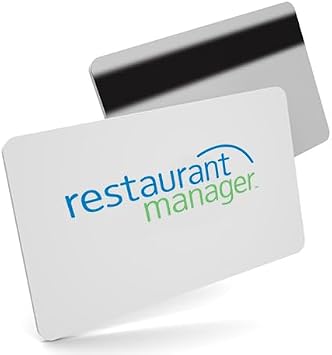25 Restaurant Manager Pro RMPOS POS Server Swipe Employee ID Cards