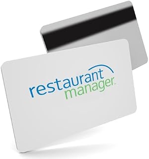 25 Restaurant Manager Pro (RMPOS) POS Server Swipe Employee ID Cards