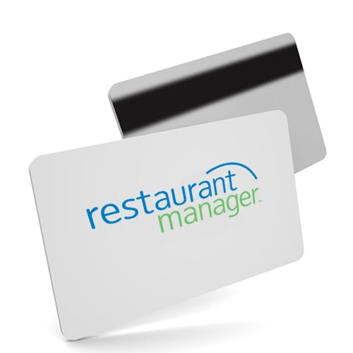 25 Restaurant Manager Pro (RMPOS) POS Server Swipe Employee ID Cards