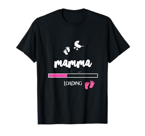 Mom Waiting Pregnant Woman Gift Pregnancy Future Mom T-Shirt