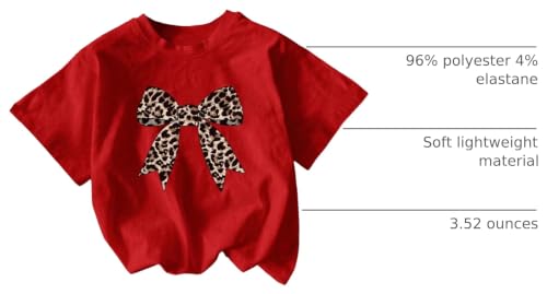 Image of RoseSeek Girl's Graphic Tee Shirt Short Sleeve Round Neck Preppy Casual Trendy Cute Summer Tops