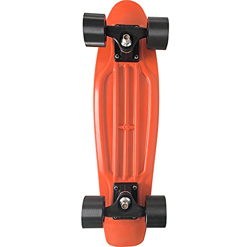 Owl Sports, Skate Mini Cruiser, Moon Time, Laranja