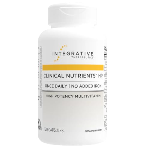 Integrative Therapeutics Clinical Nutrients HP - Daily Multivitamin for Vital Nutrients - Antioxidant Support for Men & Women* - No Added Iron - Dairy-Free - 120 Count (60 Servings)