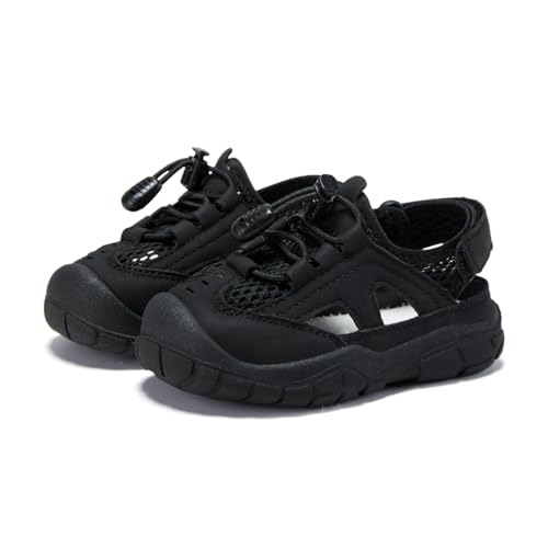 Image of BMCiTYBM Baby Boy Girl Closed Toe Summer Toddler Sandals Lightweight Shoes Infant Non-Slip First Walking Sneakers 6 9 12 18 24 Months 2-3 Years