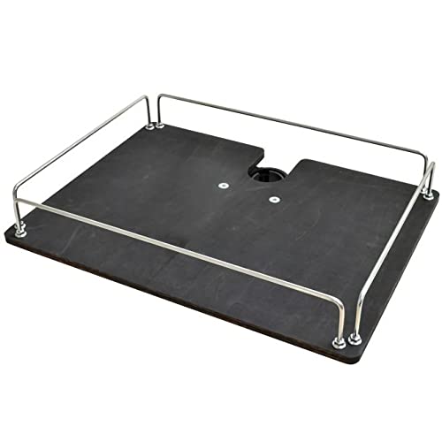 MINOURA Basket Attachment 2 Wood Basket Black