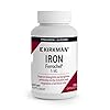 Kirkman Iron Ferrochel 5 mg - Hypoallergenic || 120 Vegetarian Capsules || Minerals || Gluten and Casein Free || Aids in The Production of Hemoglobin || Capsules are Plant Based