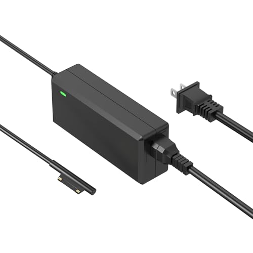 Surface互換 充電器 65W 対応Suface Pro3/Pro4/Pro5/Pro6 互換1800/1625 Surface ACアダプター 2.5m PSE認証 Solopen