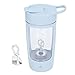 NIKOU Frullatore per frullato Frullatore Elettrico per proteine in Polvere Shaker Portatile per Fitness Ricaricabile da 650 ml