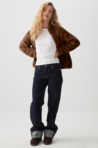 Image of ColorChakra Womens sherpa fur jacket for women superwarm leight weight fabric Plus size sweatshirt M to 5XL