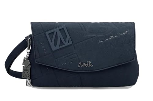 Anekke Bolso Bandolera Colección Evolution | Cierre con Solapa | Medidas 26x17x5cm Anekke Bolso Bandolera Colección Evolution | Cierre con Solapa | Medidas 26x17x5cm