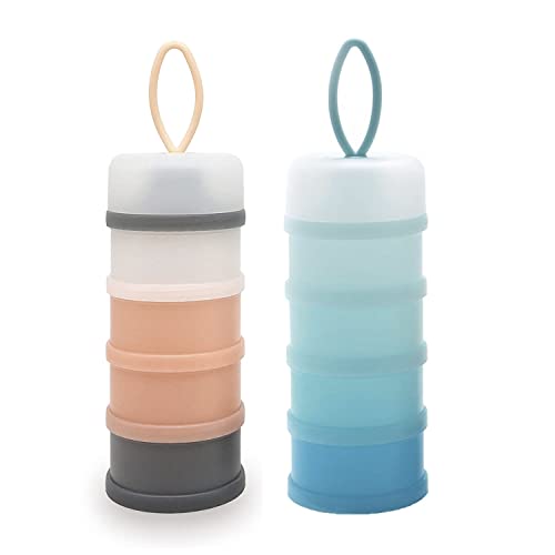 Dispensador de Leche en Polvo, Almacenador Portátil de Leche En Polvo Dispensador Leche en Polvo, Portátil Dosificador Leche en Polvo, Contenedor de...