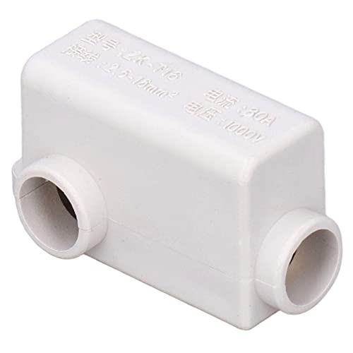 Conectores de cable T de ABS con terminales de tornillo de 1000V y 80A para instalaciones 4