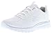 Skechers Graceful Get Connected, Sneaker Donna, White Silver, 39 EU immagine