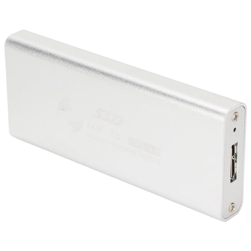 Adaptador Caja Externa mSATA a USB 3.0 para SSD miniatura 3