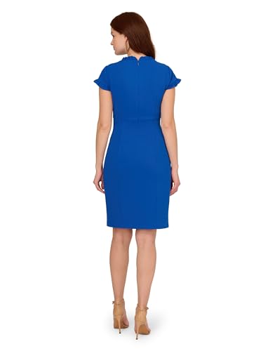 Adrianna Papell Women's Micro Ruffled Sheath Dress2