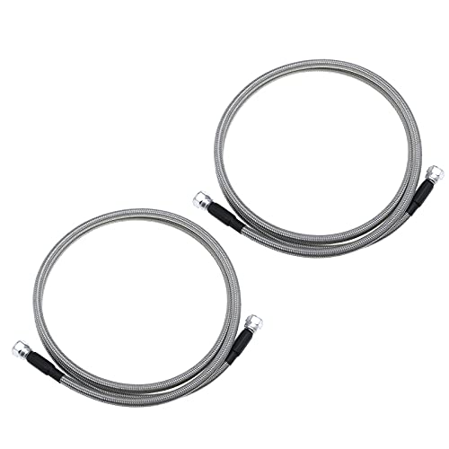 Ss Braided Transmission Cooler Hose Line For Chevy 1996-2021 700R4 4L60 4L60E 4L65E 4L80E, And For C4, C6, Aod Turbo 350 400 200-200R4 #TOP1