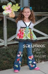 Jeans et pull de scrapbooking pour immortaliser vos albums de mode
