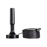 Kit Antena Tv Digital (interna/externa) Prova Agua E 5m Cabo Receba Canais em Alta Definição Ideal para Áreas com Sinal Fraco