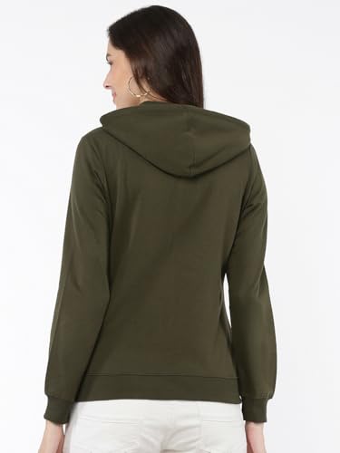Image of Rupa Softline Zippered Women's Hoodie with Zipper | Trendy Colors| Be Effortlessly You