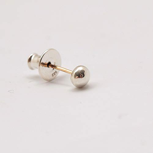 VIVIFY ビビファイ ピアス K18ゴールドポスト シルバーK18goldpost Dot Pierce (M)
