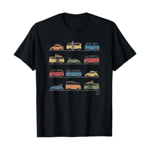 Volkswagen Vans And Beetles T-Shirt Cover